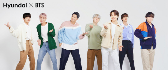 현대자동차는 글로벌 브랜드 홍보대사 방탄소년단(BTS)과 '탄소중립'의 중요성 및 브랜드 메시지 전파를 위한 디지털 참여형 캠페인 '익스펙팅젠원'을 실시한다. 현대차 제공